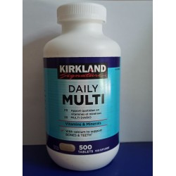 Multivitaminas y minerales 500 comprimidos