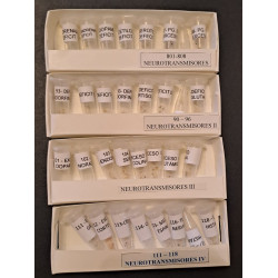 Grupo de filtros con frecuencias para testar NEUROTRASMISORES